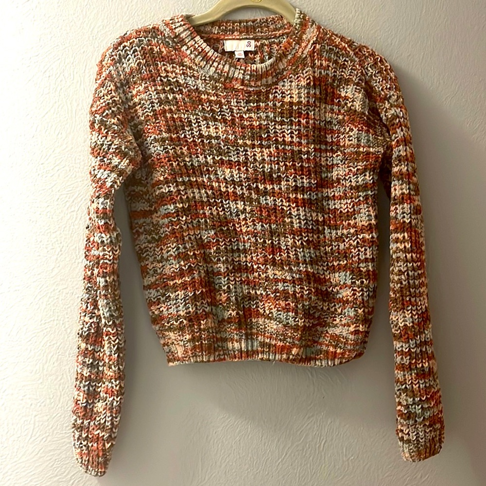 Knit Sweater Crop